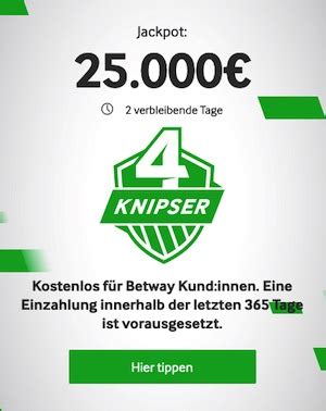 betway 4 knipser